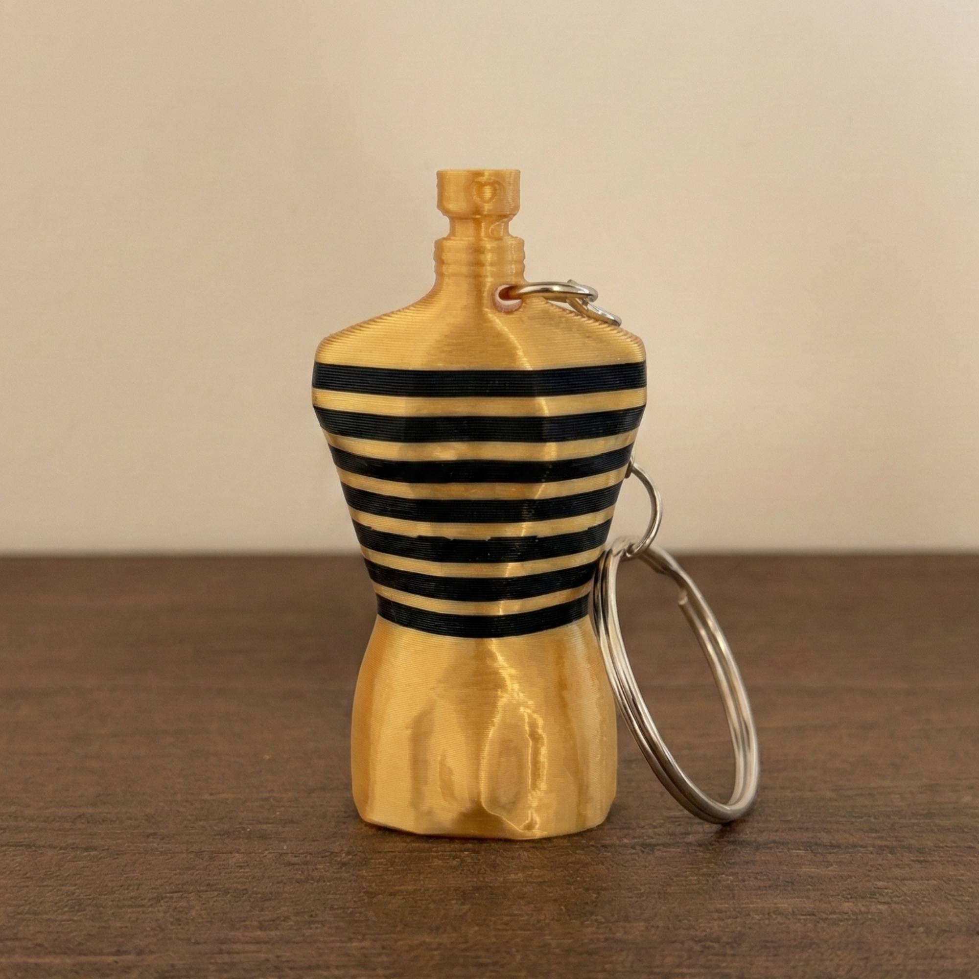 Llavero de perfume impreso en 3D