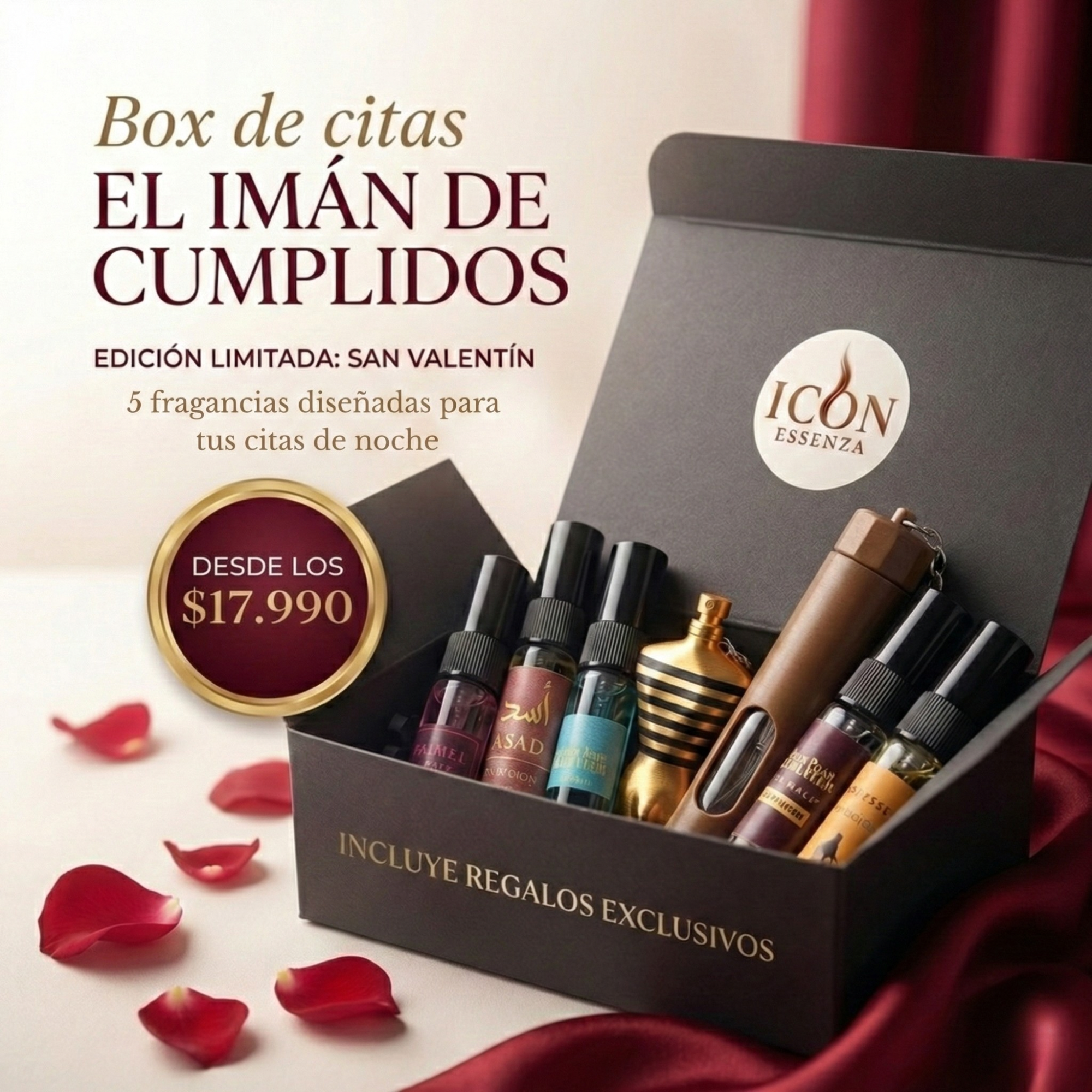 Box de Citas: Edición Limitada San Valentín 🌹
