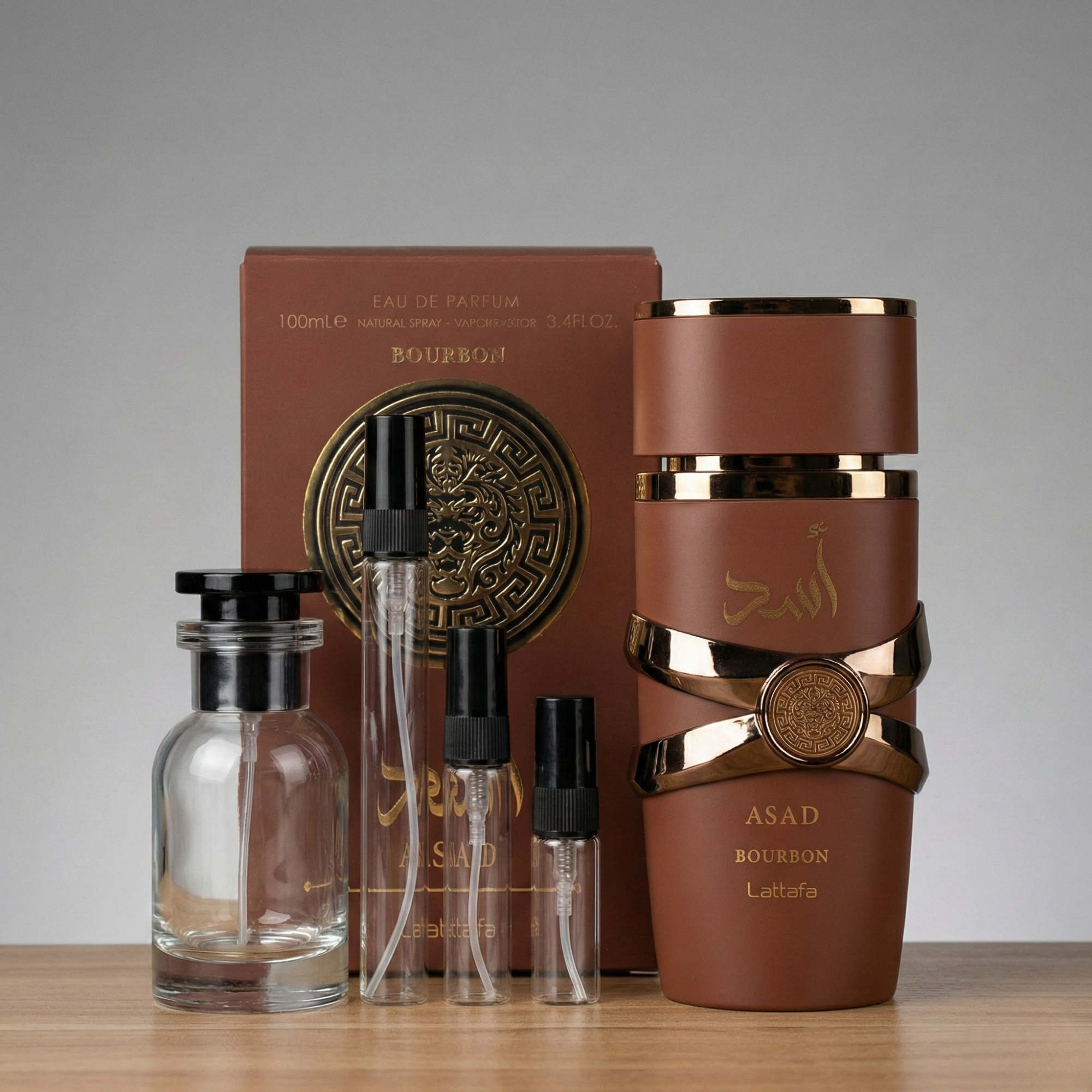 Decant Lattafa Asad Bourbon